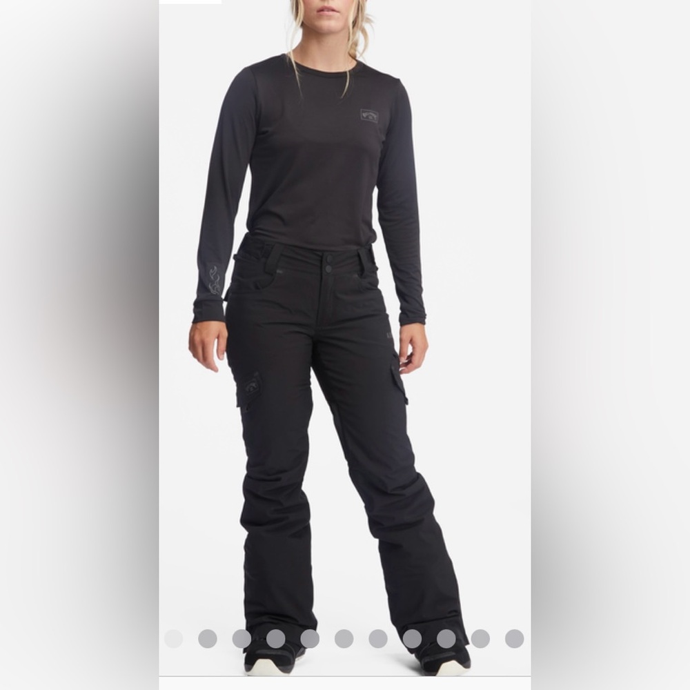 Billabong A/Div Nela Women’s Insulated Snow Pants – Black, Medium